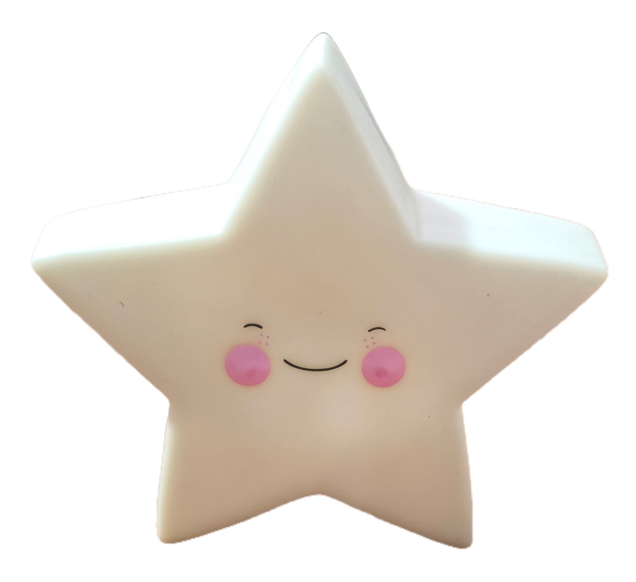 Estrela Branca Plastica - Jardim de Sonhos