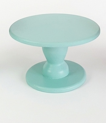 Boleira Mdf Verde Agua P - Jardim de Sonhos