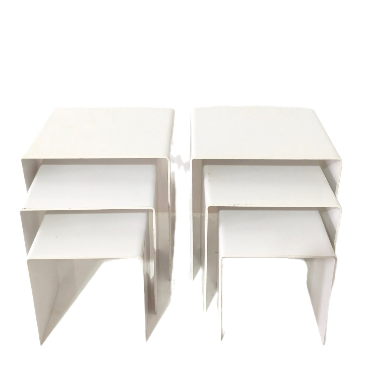 Suporte Acrílico Quadrado Branco - Jardim de Sonhos