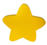 Estrela de Mesa Mdf Amarelo - imagem 1