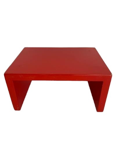 Suporte de Altura Mdf Vermelho - Jardim de Sonhos