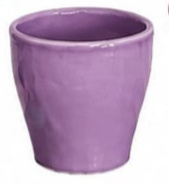 Cachepot Ceramica Lilas - Jardim de Sonhos