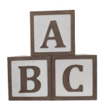 Cubo Abc Nude - imagem 1
