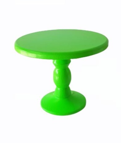 Boleira Verde Neon Mdf - Jardim de Sonhos