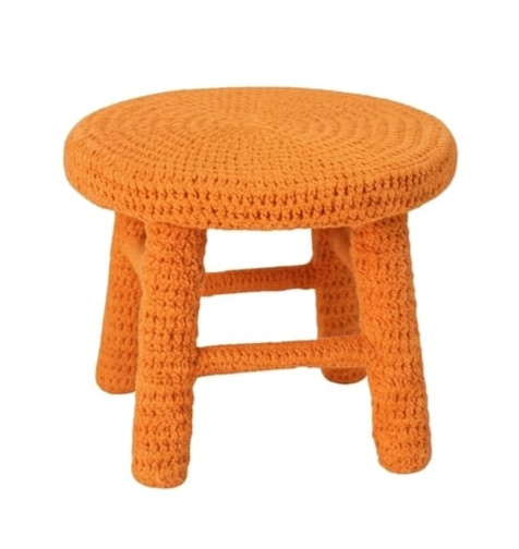 Banco Croche Laranja - Jardim de Sonhos