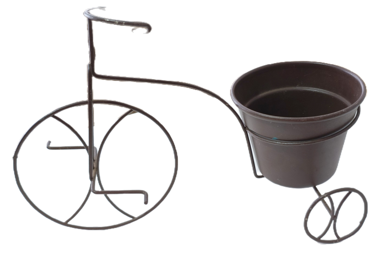 Bicicleta Cachepot Rustico - Jardim de Sonhos