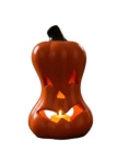 Vaso Halloween Abóbora Cerâmica - imagem 2