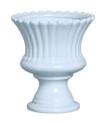 Mini Vaso Tulipa Azul Claro - Jardim de Sonhos