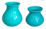 Vaso Vidro Bojudo Baixo Tiffany - imagem 2