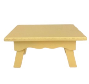 Banco Ret. Amarelo Candy - Jardim de Sonhos