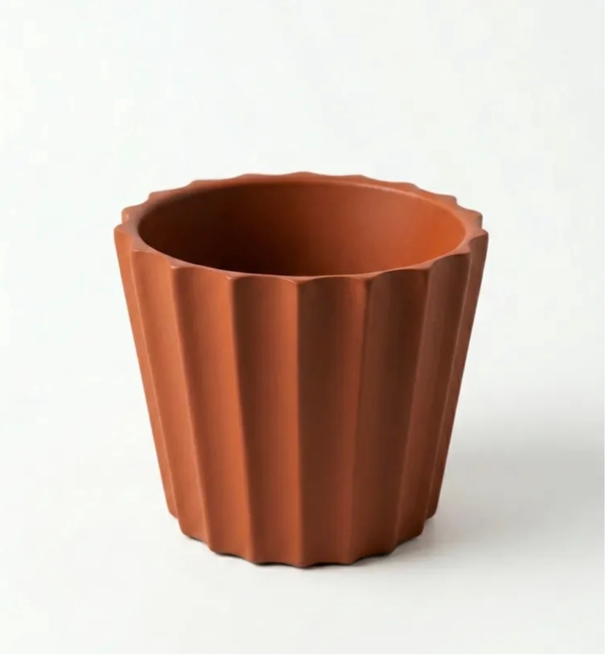 Mini Cachepot Marrom - Jardim de Sonhos