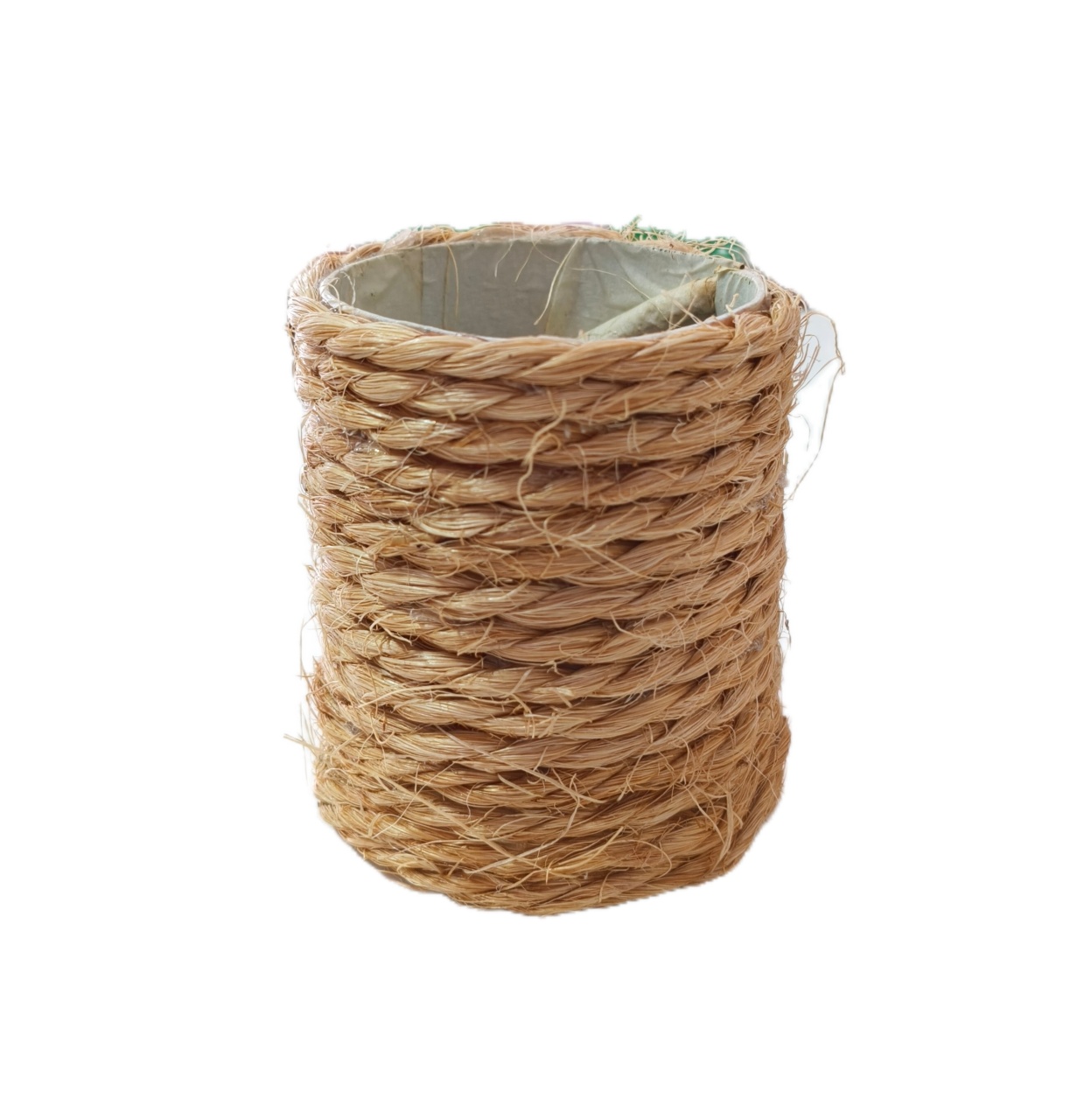 Vaso Sisal Rústico P - Jardim de Sonhos