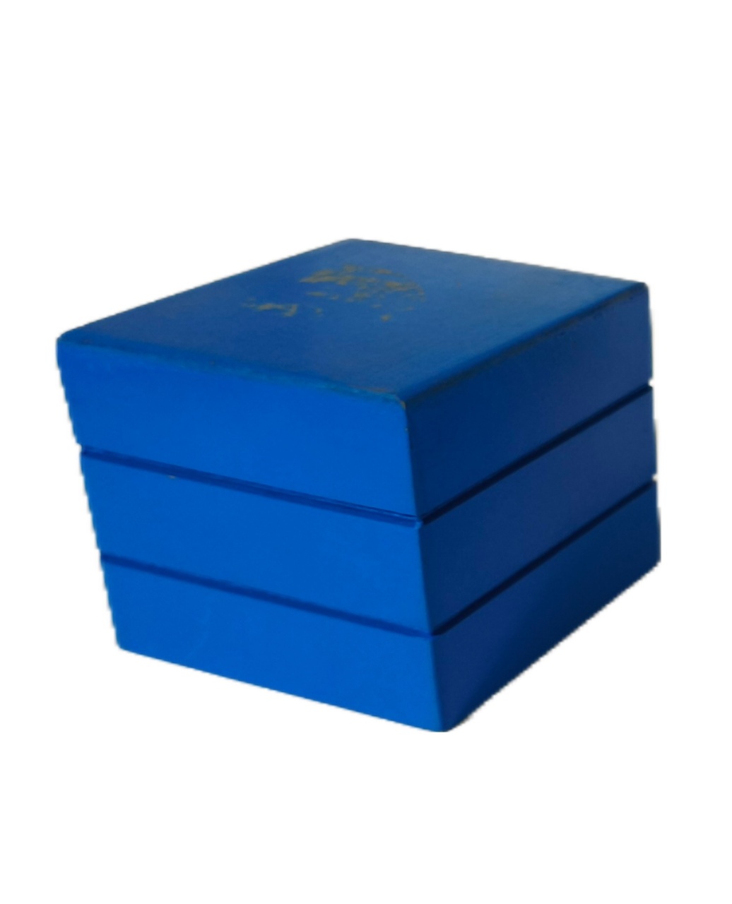 Mini Caixote de Altura Azul Escuro - Jardim de Sonhos