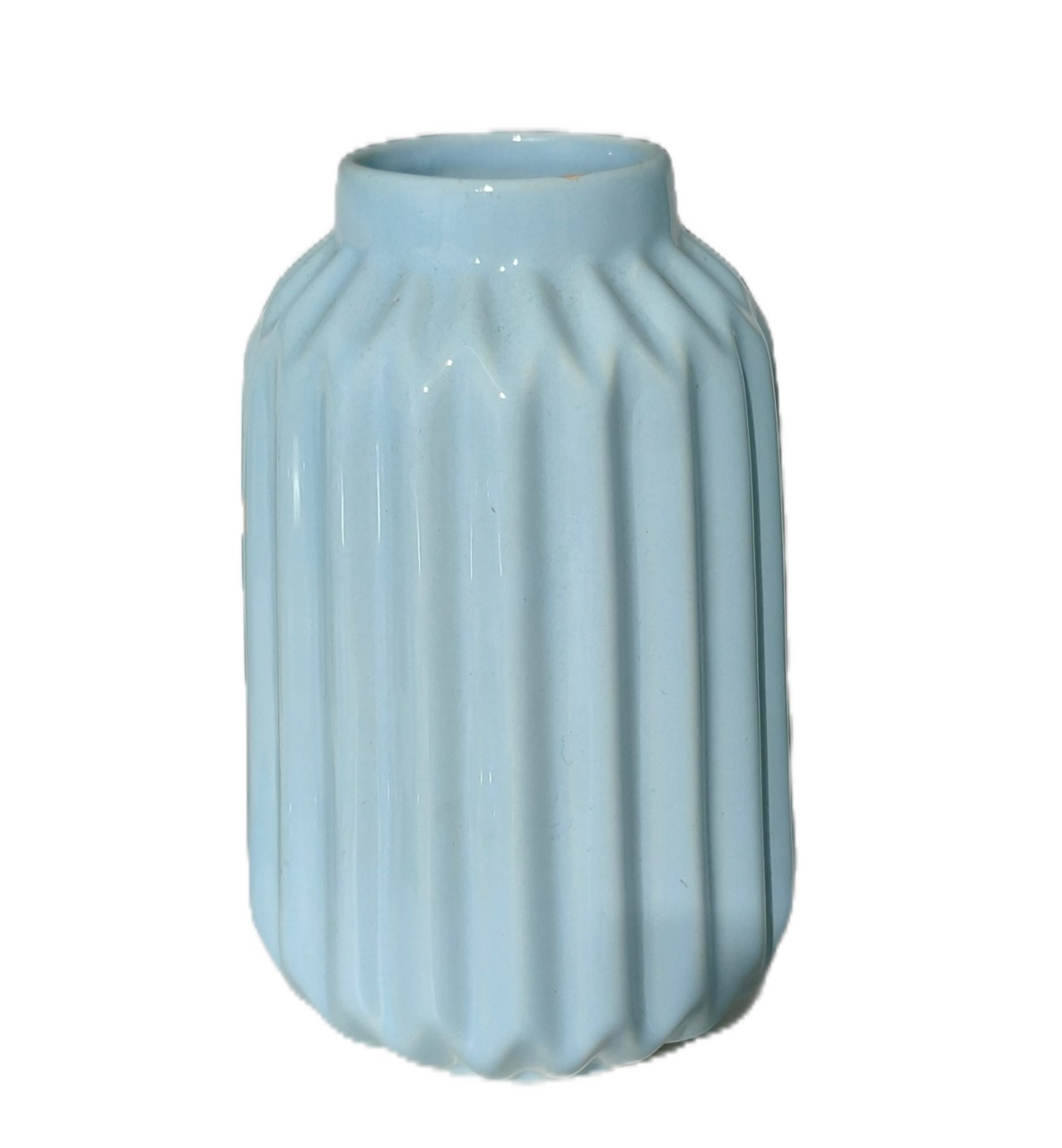 Vaso Engrenagem Azul Claro - Jardim de Sonhos