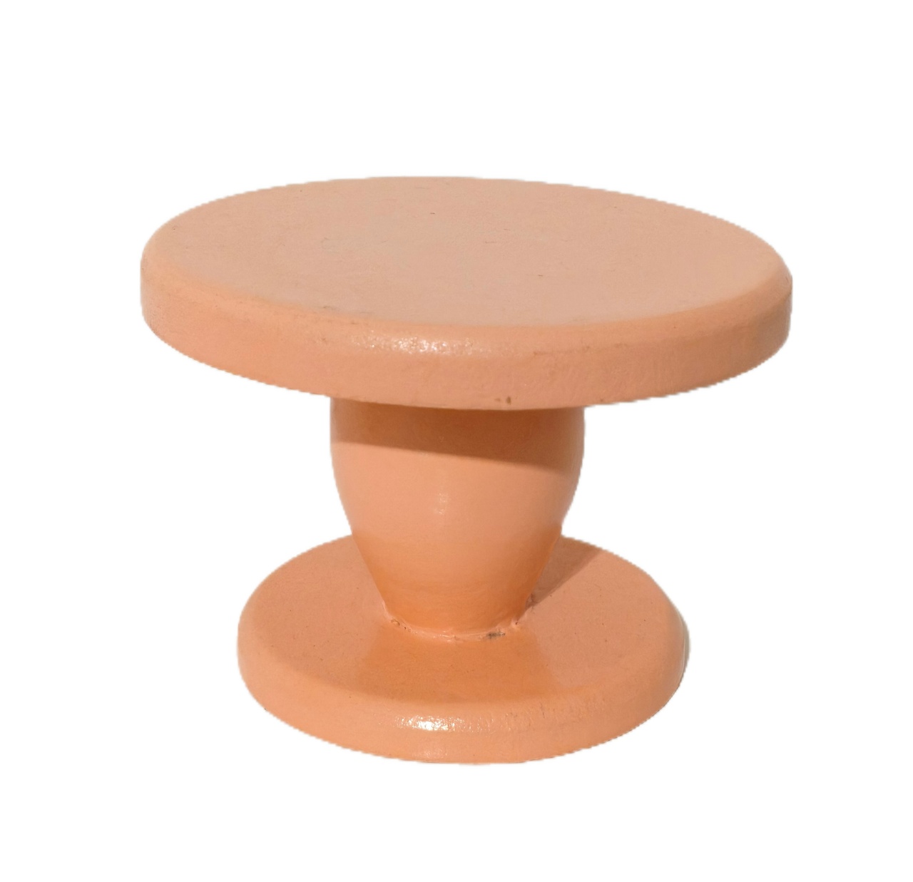 Mini Boleira Cupcake Mdf Pessego P - Jardim de Sonhos