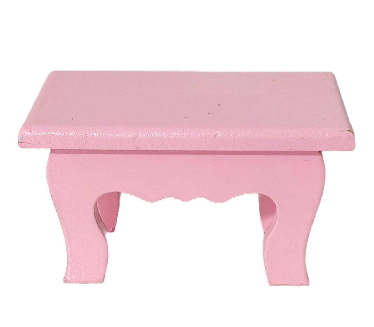 Mini Banco Ret. de Mesa Rosa Claro - Jardim de Sonhos