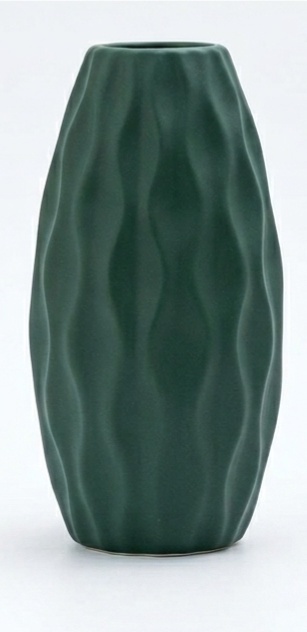Vaso Ceramica Verde Bandeira Pp - Jardim de Sonhos