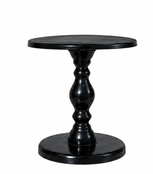 Boleira Mdf Alta Preta M - Jardim de Sonhos