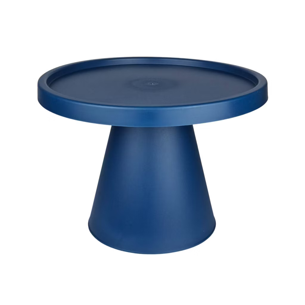 Bandeja Cone Alta Fosca Azul Petrus - Jardim de Sonhos