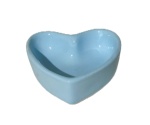 Mini Coração Ceramica Azul Claro - imagem 1
