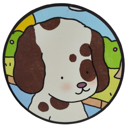 Display Bobbie Goods Circular Cachorrinho - Jardim de Sonhos
