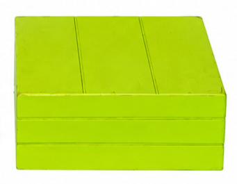 Caixote de Altura Mdf Verde Limão - Jardim de Sonhos