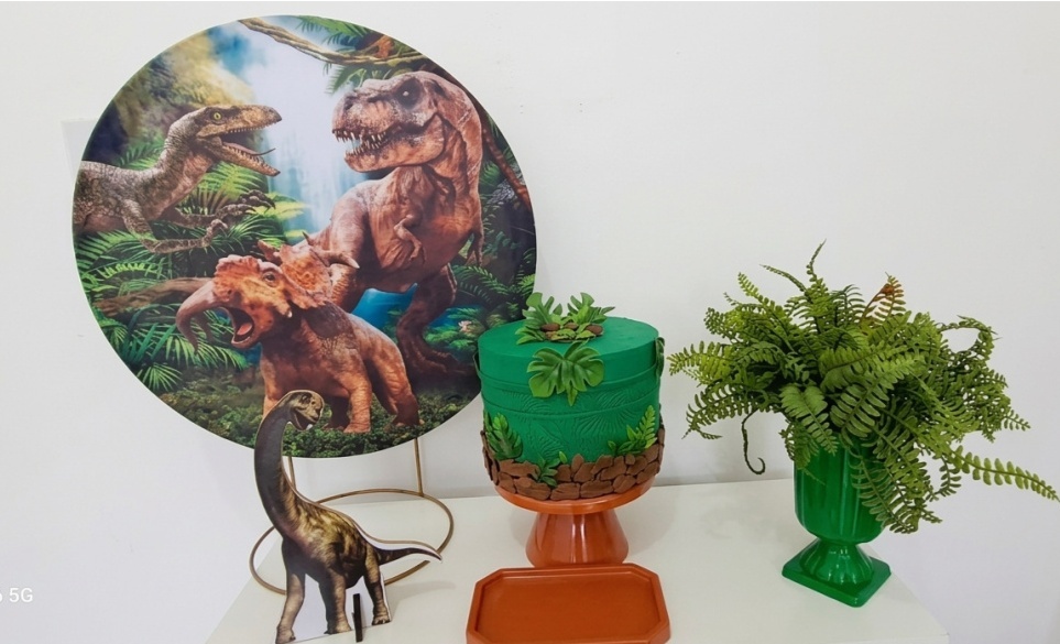 Kit Mini Dinossauro Rex - Mavie Decorações