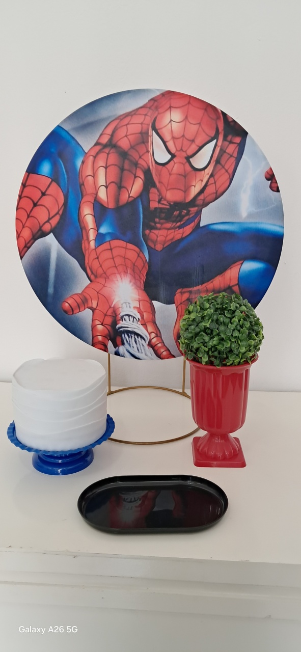 Kit Mini Homem Aranha - Mavie Decorações