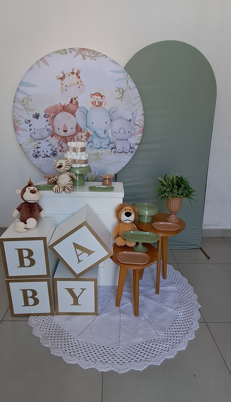 Kit Luxo Safari - Mavie Decorações
