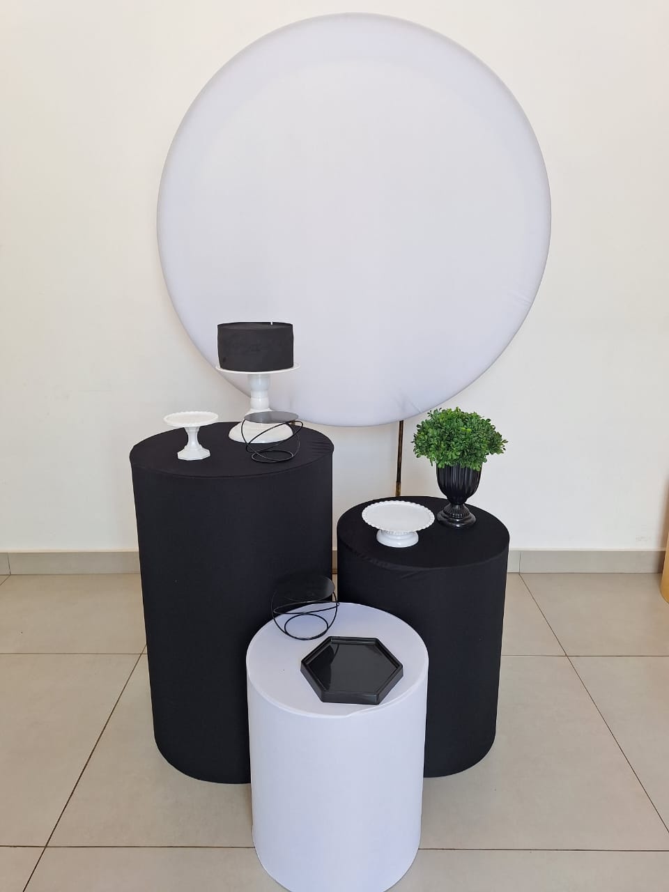 Kit Preto E Branco - Mavie Decorações
