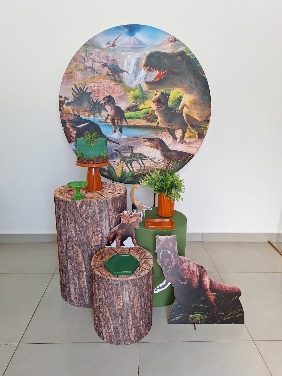 Kit Dinossauro Rex - Mavie Decorações