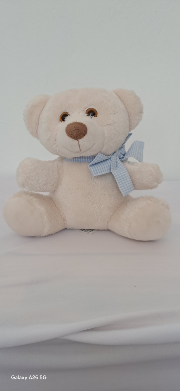 Ursinho de Pelúcia Azul - Mavie Decorações