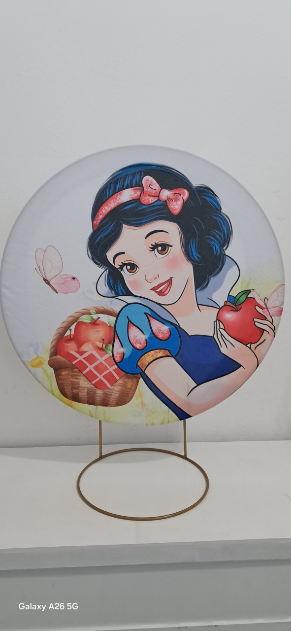 Capa 50X50 Branca de Neve - Mavie Decorações