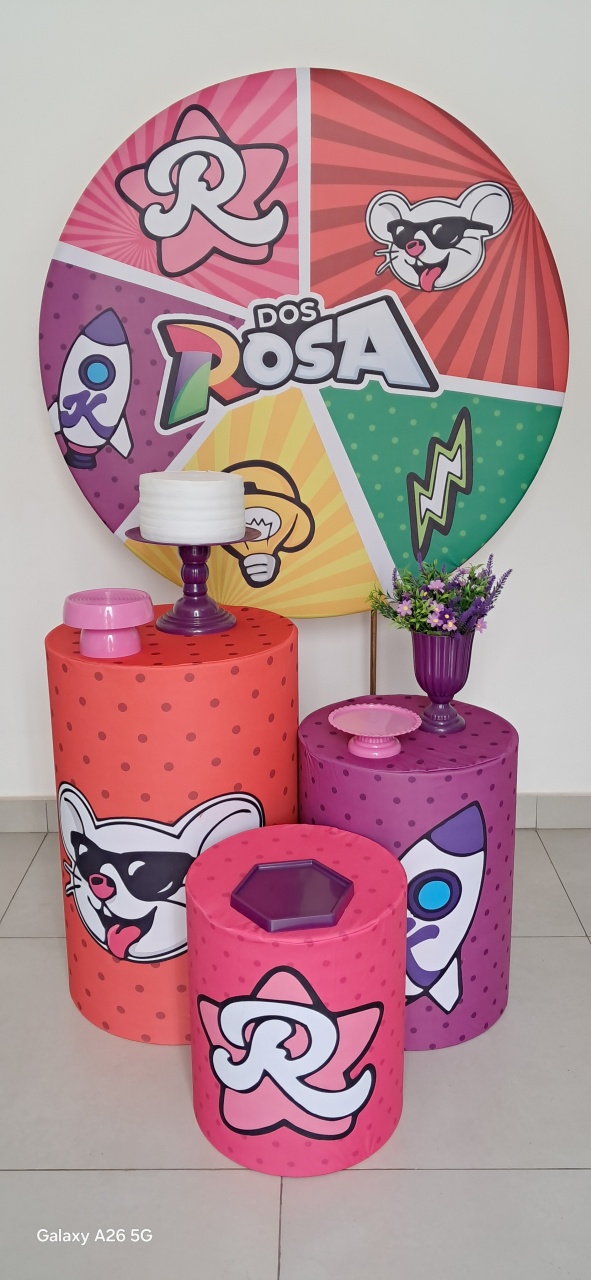 Kit dos Rosa - Mavie Decorações