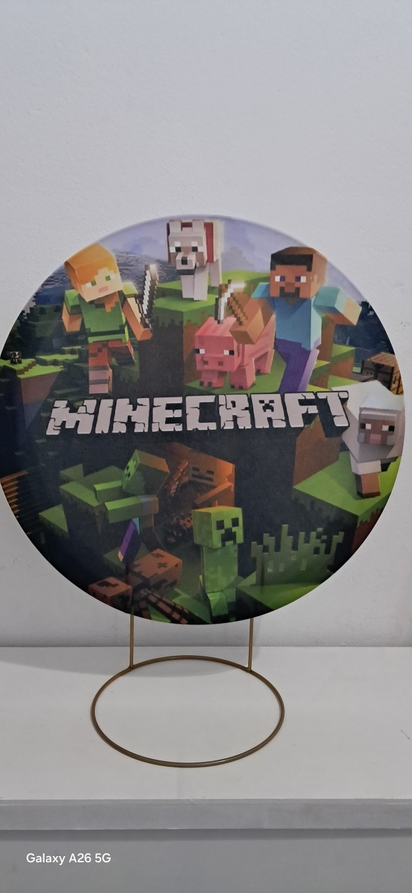 Capa 50X50 Minecraft - Mavie Decorações