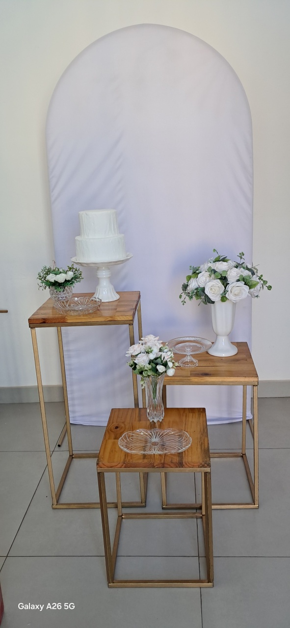 Kit Romano Branco - Mavie Decorações