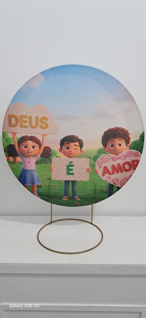 Capa 50X50 3 Palavrinhas - Mavie Decorações