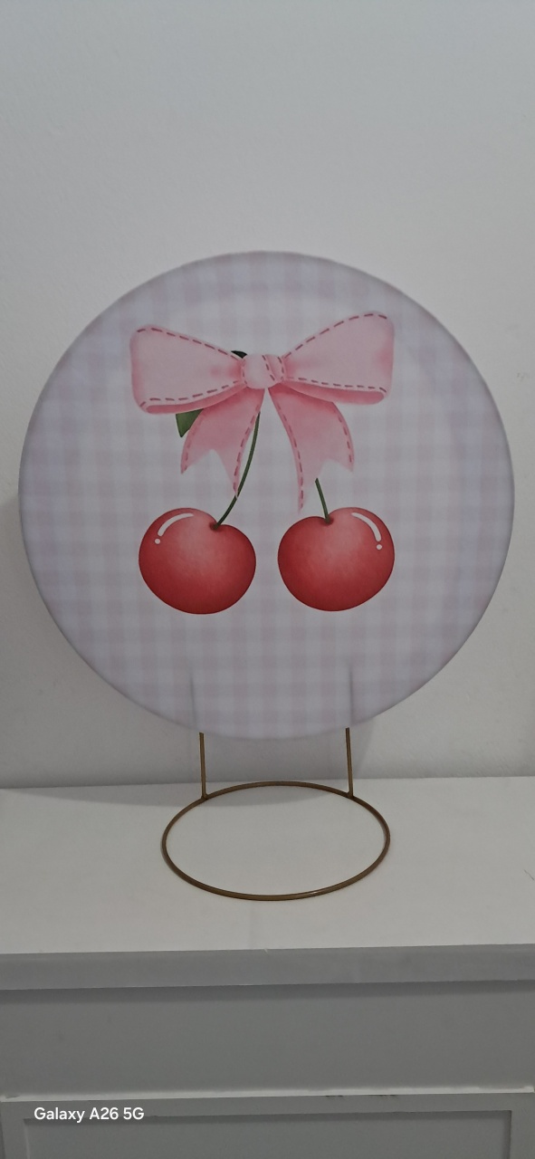 Capa 50X50 Cerejinha - Mavie Decorações