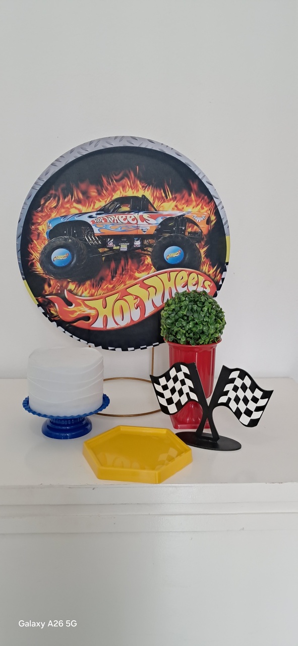 Kit Mini Hotwheels - Mavie Decorações