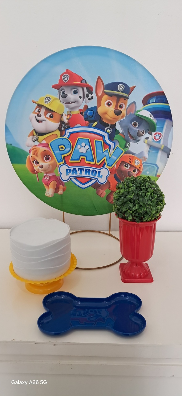 Kit Mini Patrulha Canina - Mavie Decorações