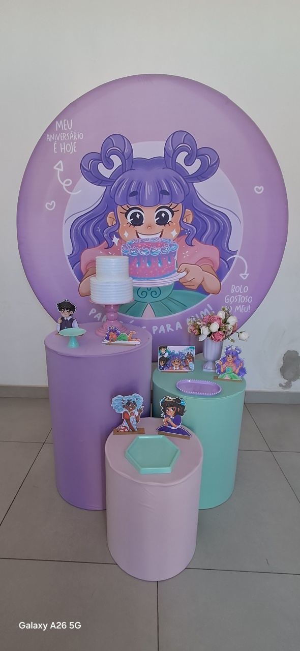 Kit Princesa Desastrada - Mavie Decorações