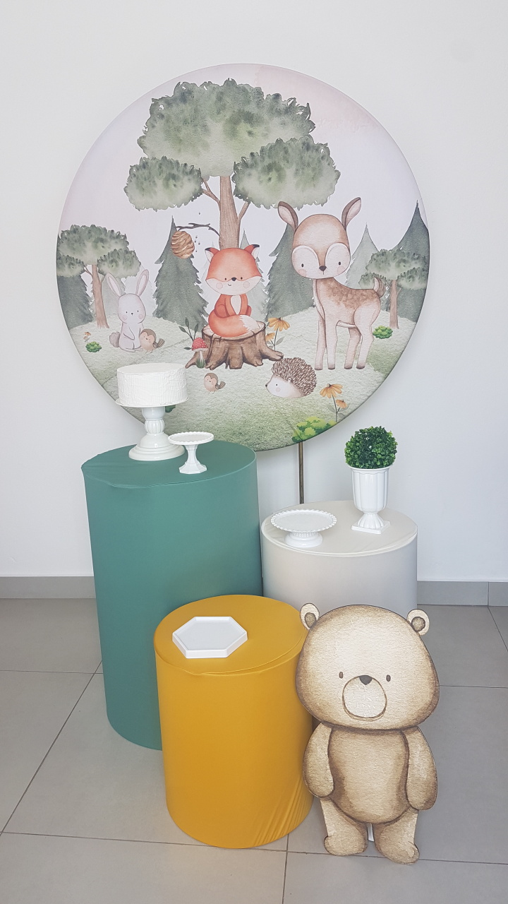 Kit Bosque Com Animais - Mavie Decorações