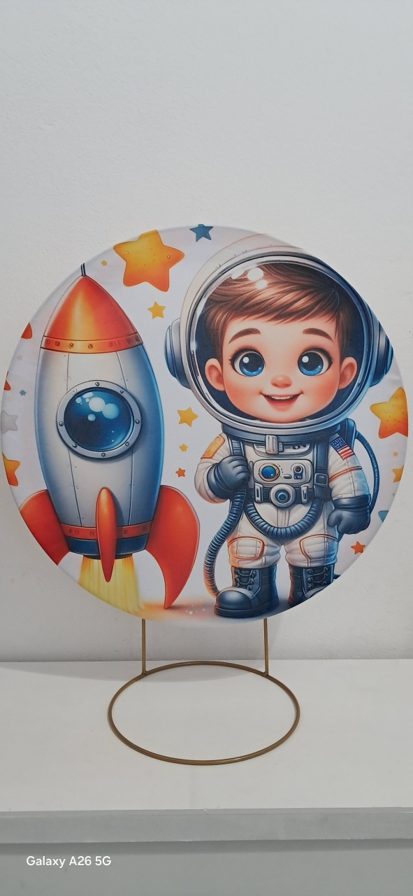 Capa 50X50 Astronauta - Mavie Decorações