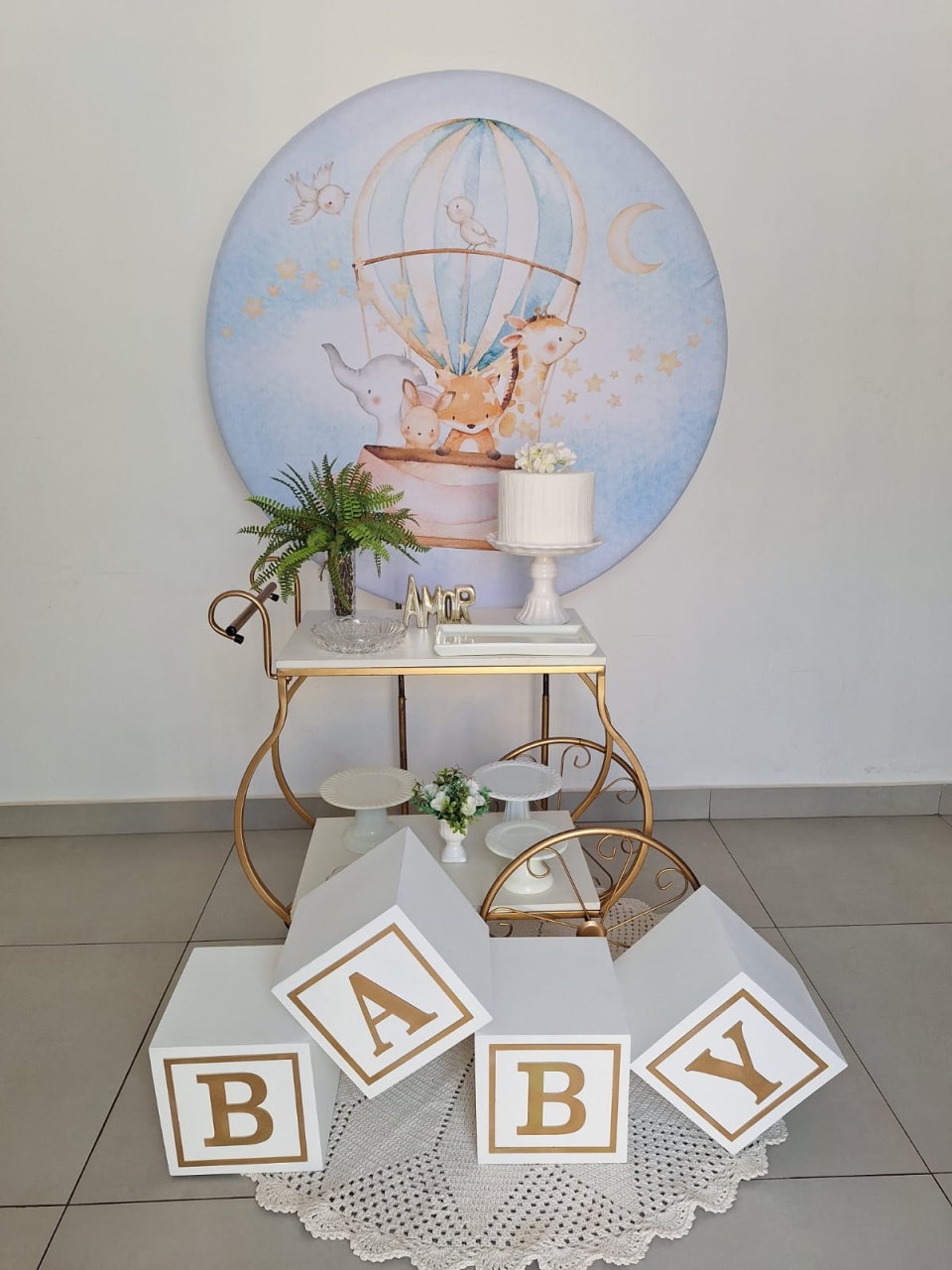 Kit Animais No Balão Luxo - Mavie Decorações