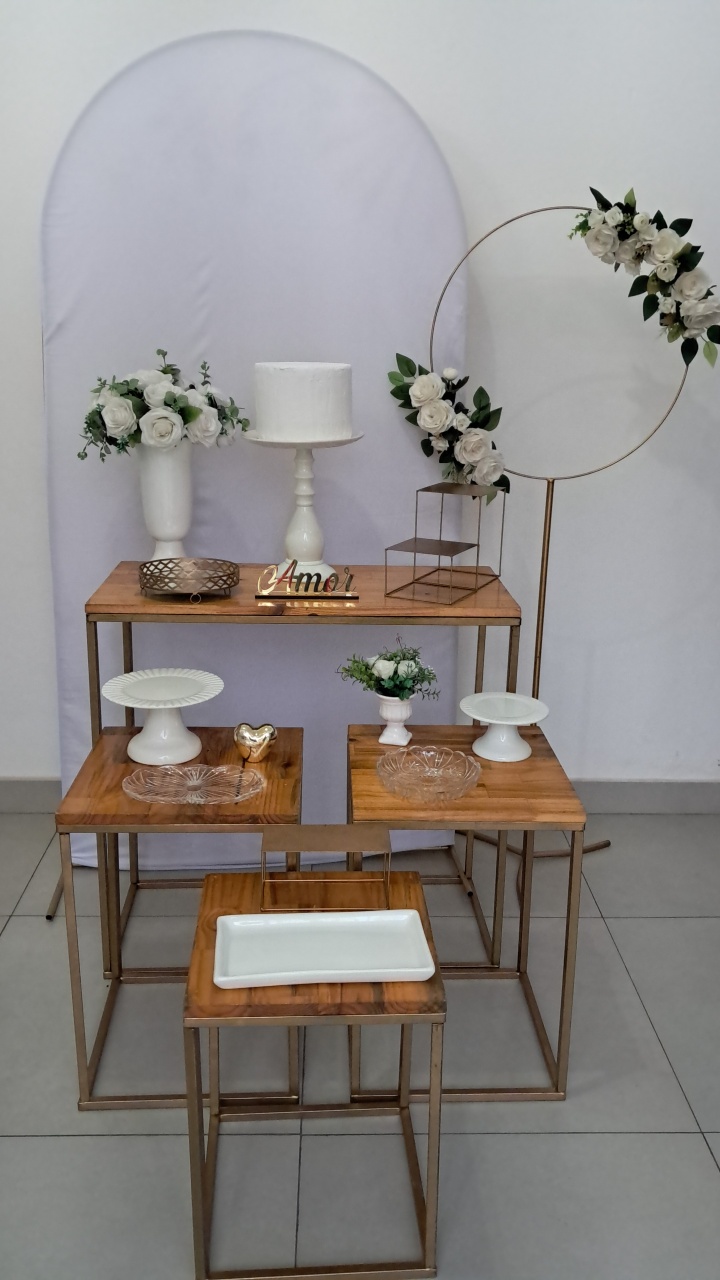 Kit Luxo Branco Grande - Mavie Decorações