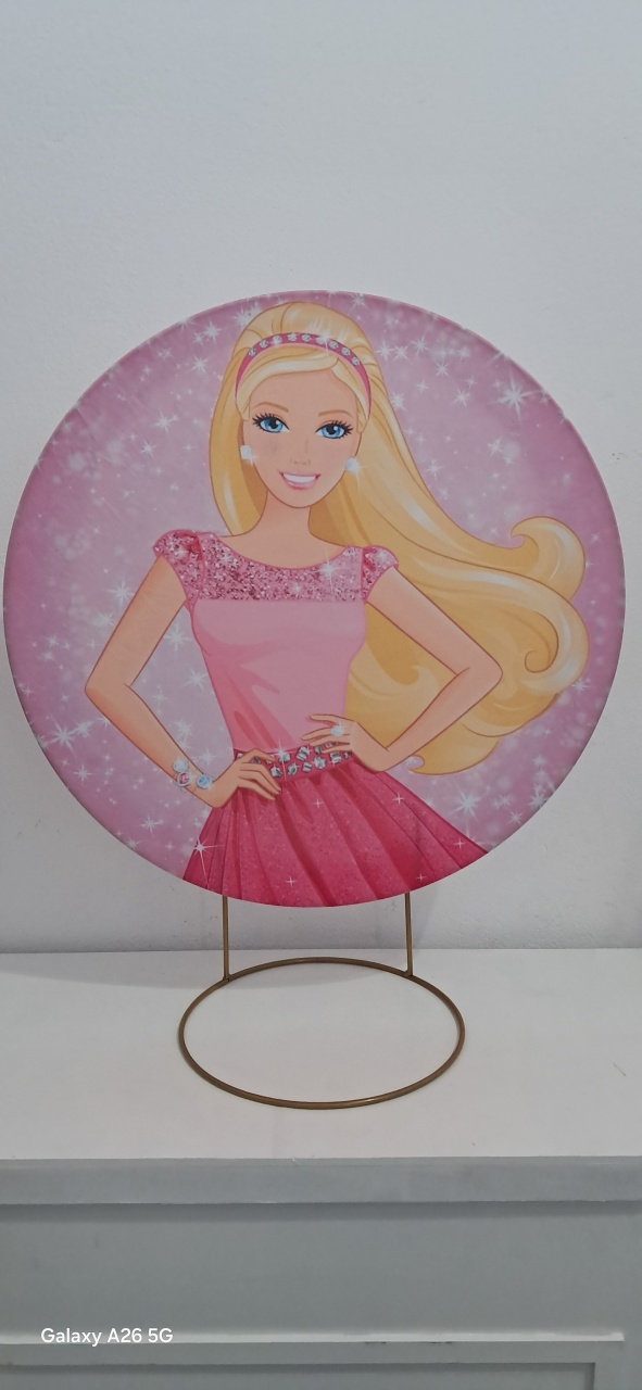 Capa 50X50 Barbie - Mavie Decorações