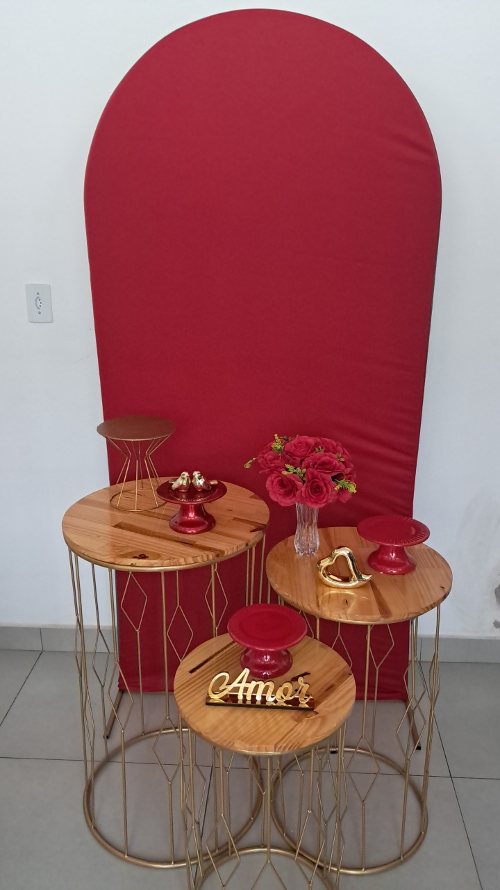 Kit Romano Vermelho - Mavie Decorações