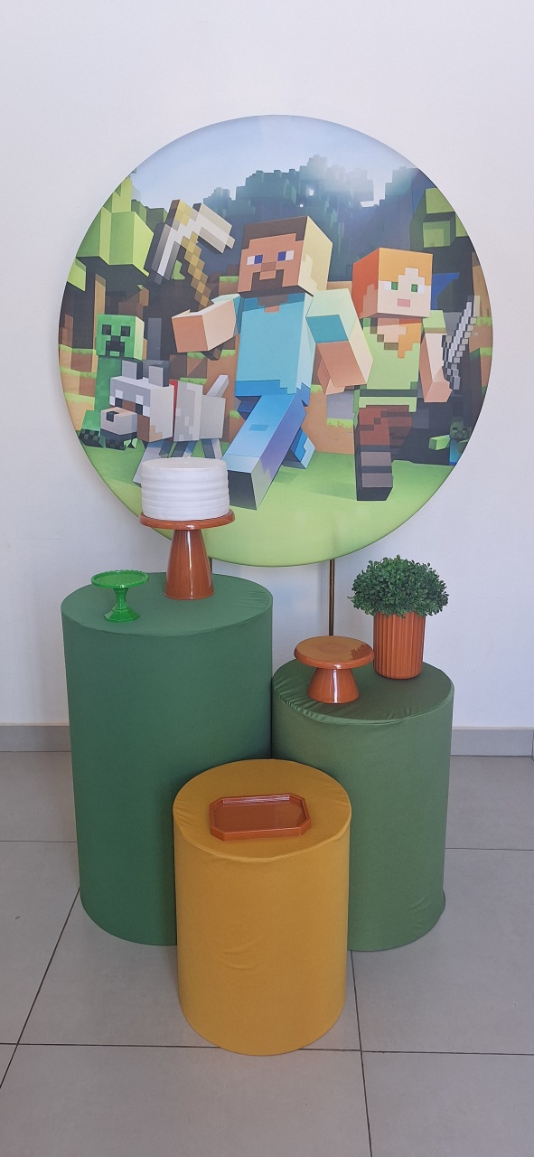 Kit Minecraft - Mavie Decorações