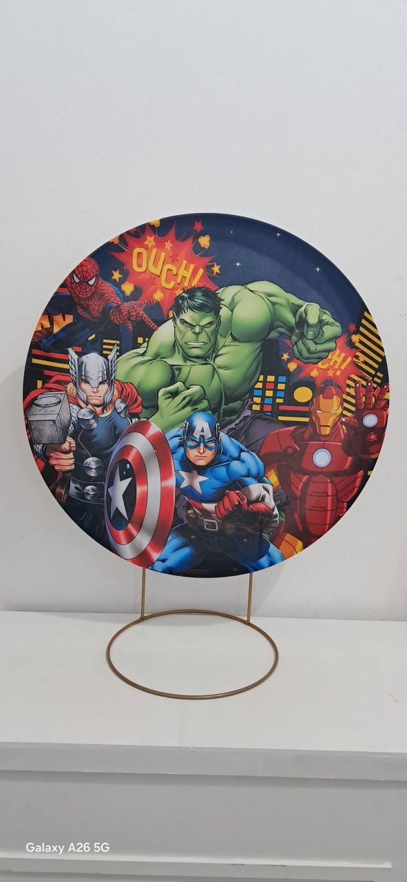 Capa 50X50 Avangers/ Vingadores - Mavie Decorações