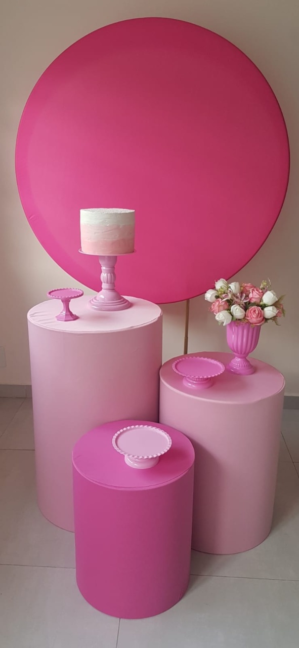 Kit Tudo Rosa - Mavie Decorações